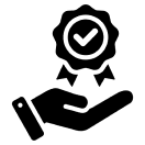 Black silhouette of a man playing guitar.